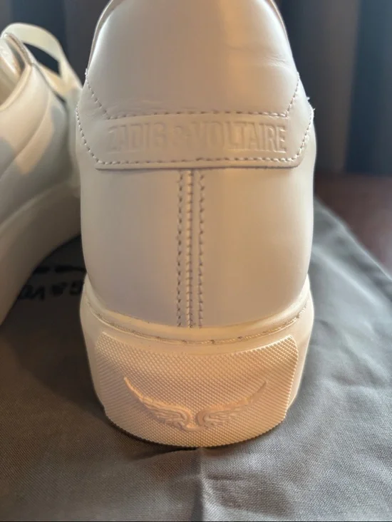 New Zadig & Voltaire LA Flash Chunky Smooth Sneaker - Picture 4 of 13